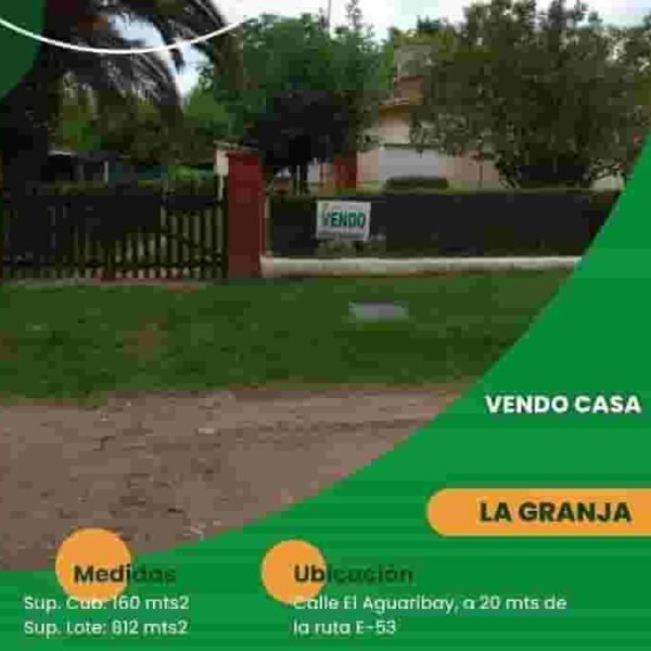 Vendo casa en La Granja