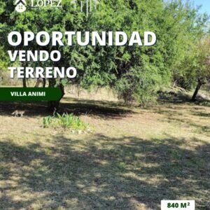 Vendo lote en Villa Animi | calle El Manzano a 150 m de la E-53