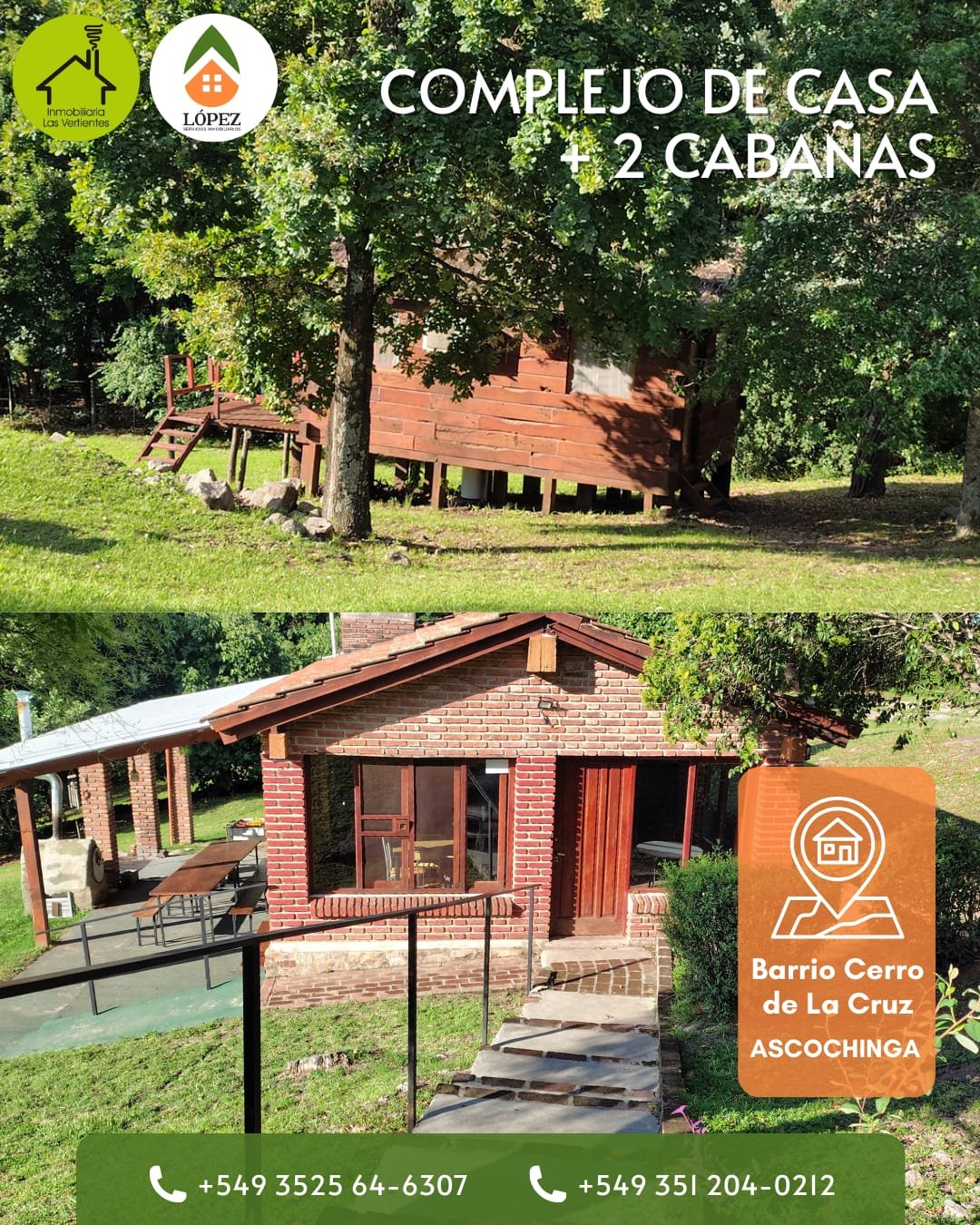 Vendo casa+cabaña en B° Cerro de la Cruz| Ascochinga - Imagen 4