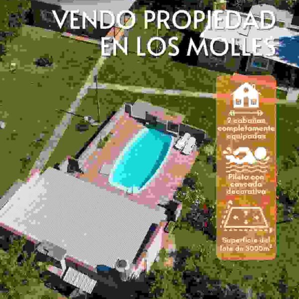 VENTA DE DOS CABAÑAS - LOS MOLLES
